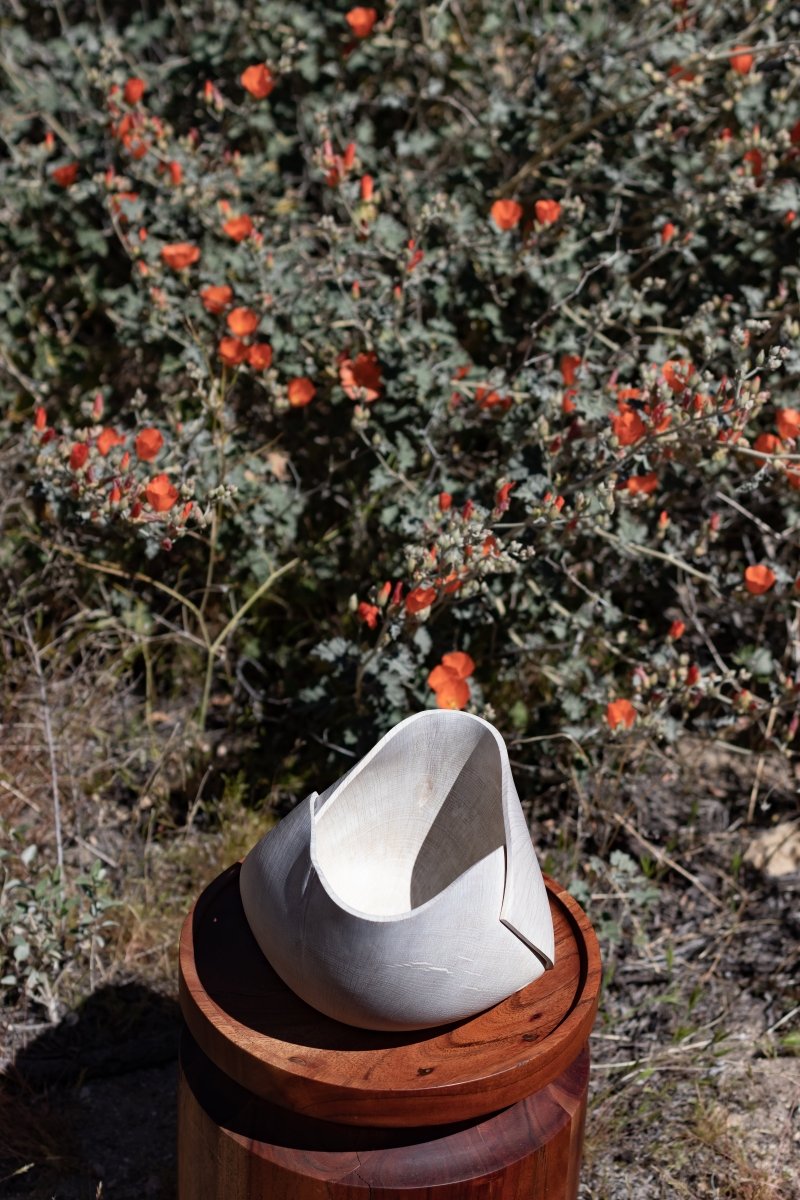 Alan Meredith Studio Bleached Dearcán Vessel #34A - Thatch Goods