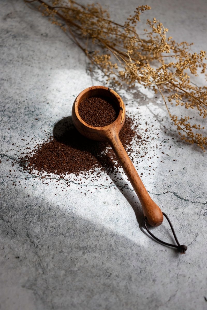 Eoghan Leadbetter Coffee Scoop in Spalted Irish Beech - Thatch Goods