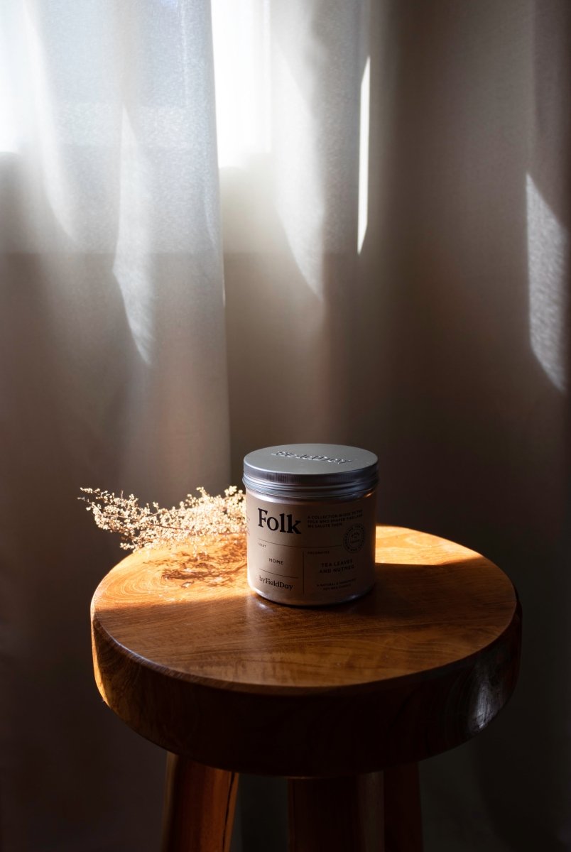 FieldDay Folk Tin Candle in Home - Thatch Goods