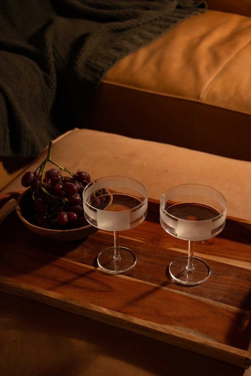 J. Hill's Standard Elements Crystal Cocktail Glasses - Thatch Goods