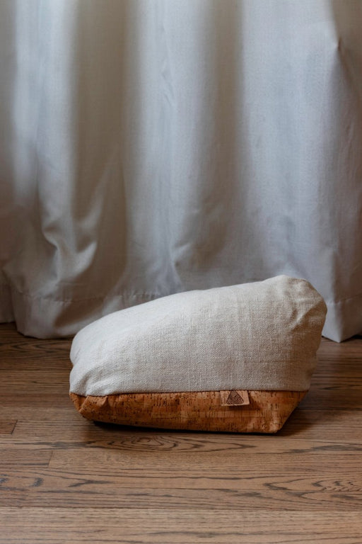 Omra Studio Original Irish Meditation Cushion in Hemp - Thatch Goods